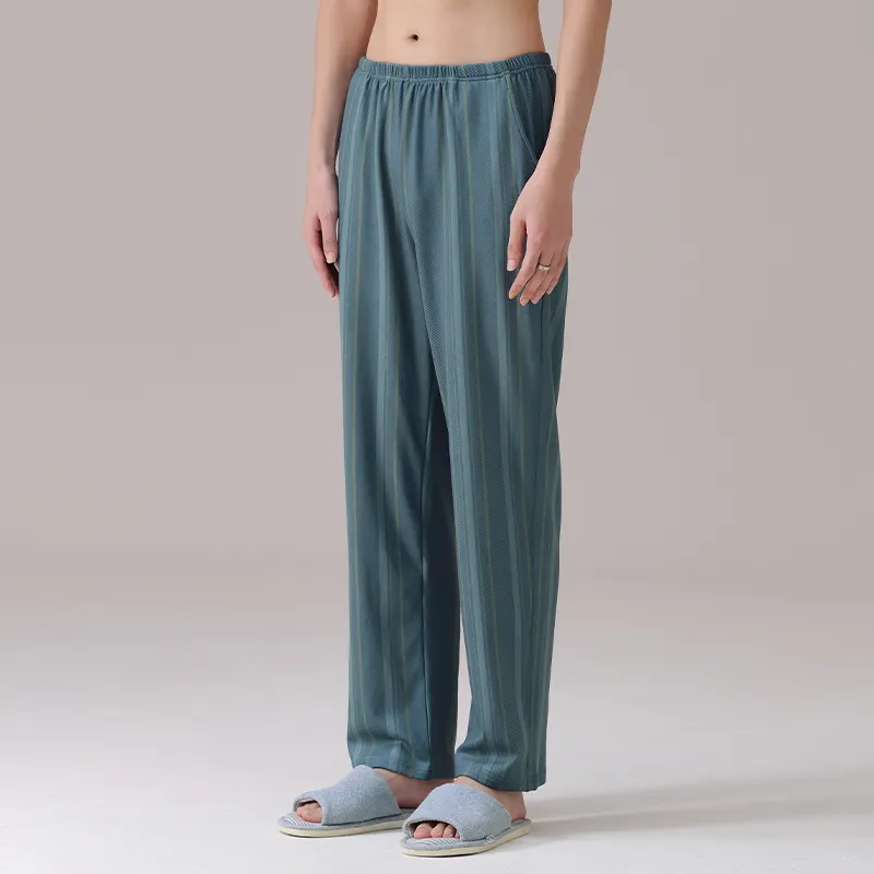 MADALLO Pajama Pants Men's Peacock Green-6