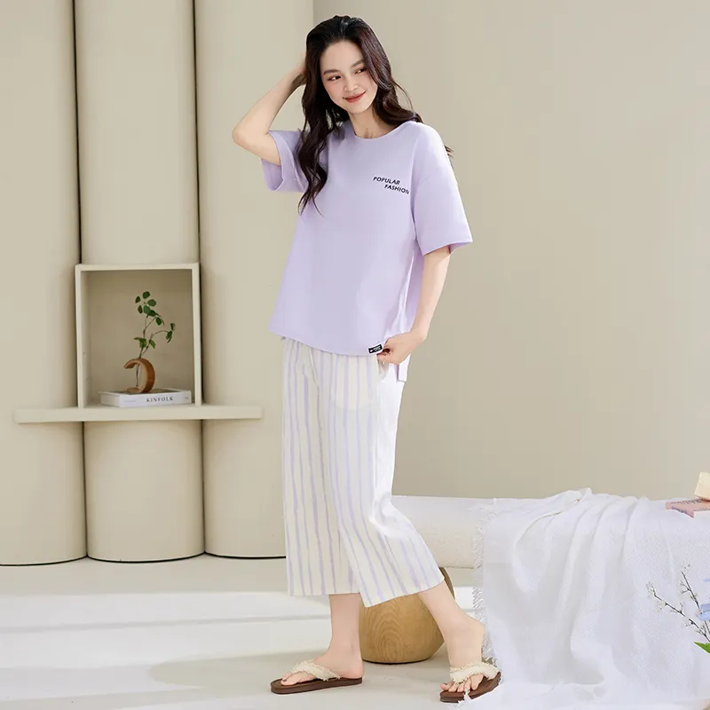 MADALLO Pajama Set Women's Violet-5