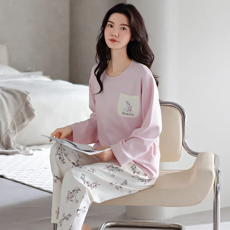 MADALLO Pajama Set Women's Pink-6