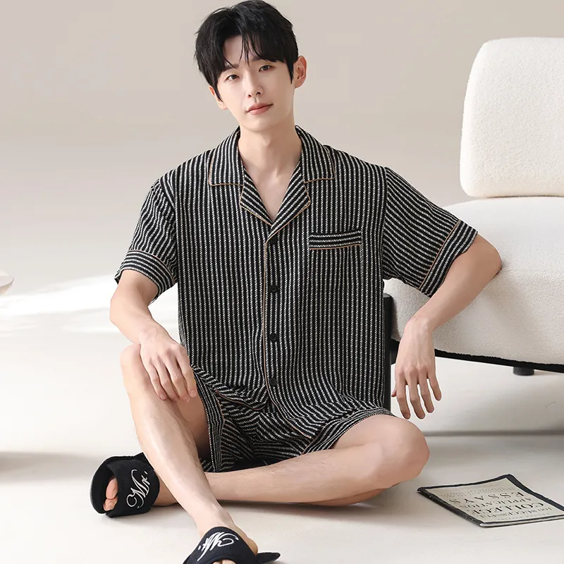MADALLO Men Pajama Sets-4