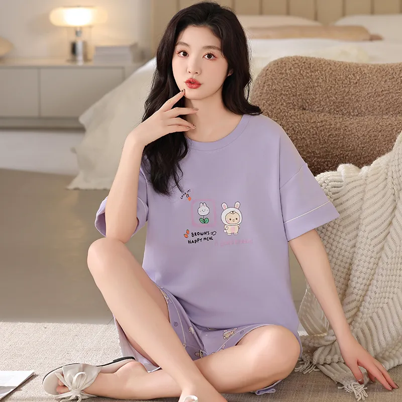 MADALLO Pajama Set Women's Violet-5
