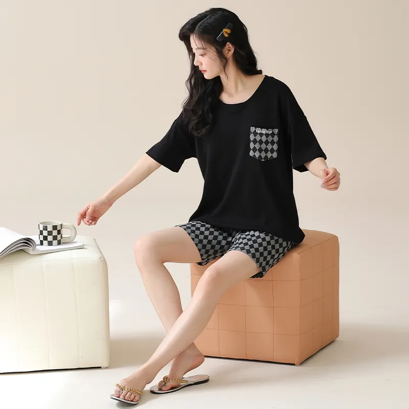 MADALLO Pajama Set Women's Black-5