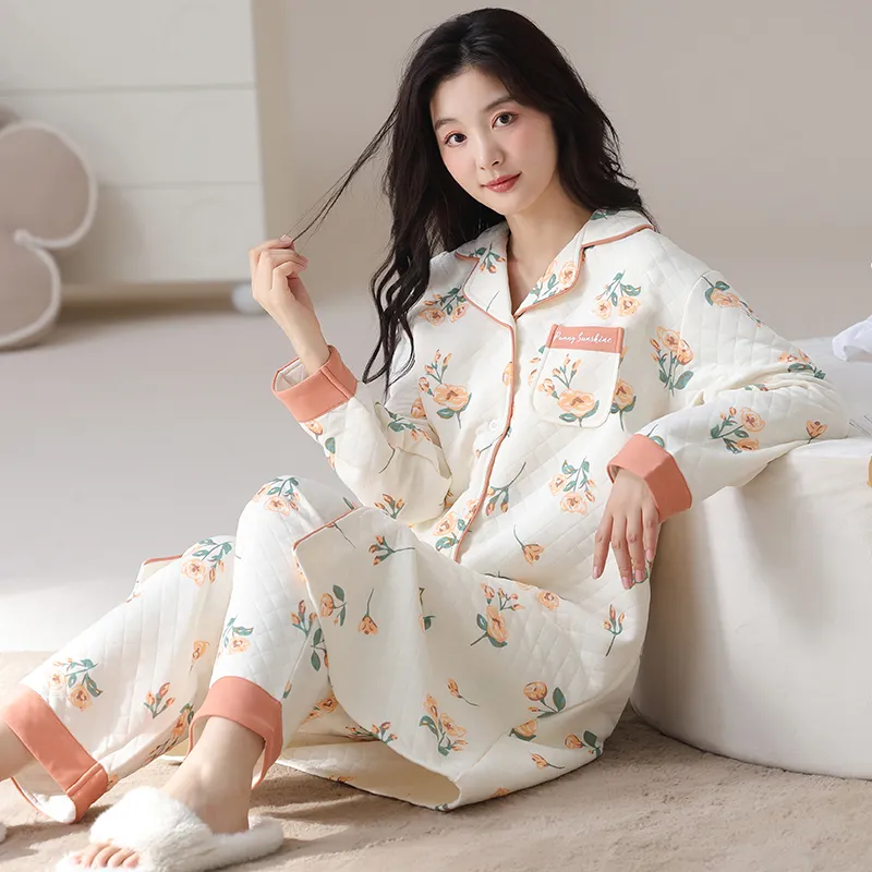 MADALLO Pajama Set Women's Shrimp Red-2