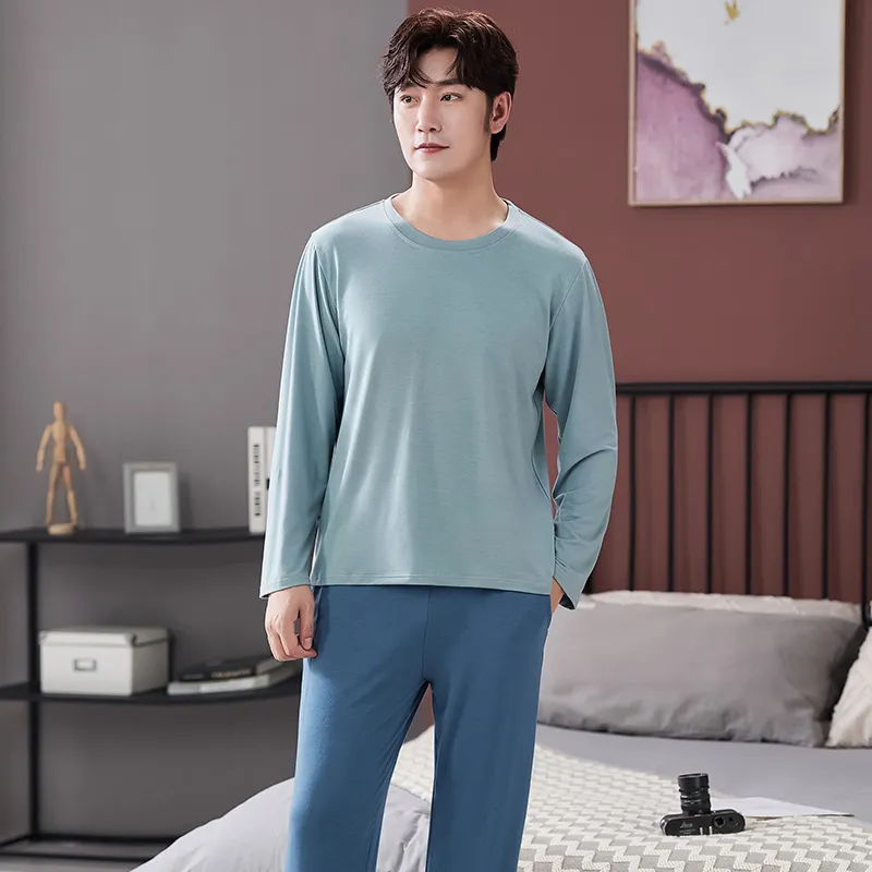 MADALLO Pajama Set Men's Pea Green-1
