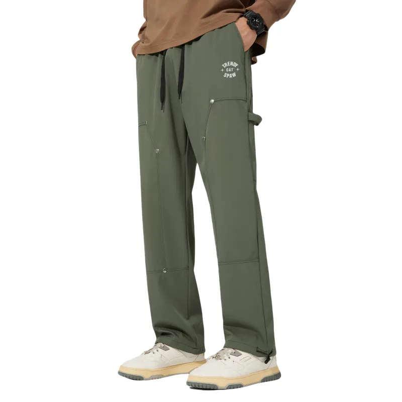 CAT'S PAW Casual Pants Unisex Black-18