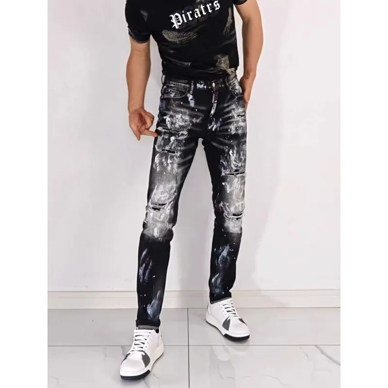 CAT'S PAW Jeans Unisex Black-3