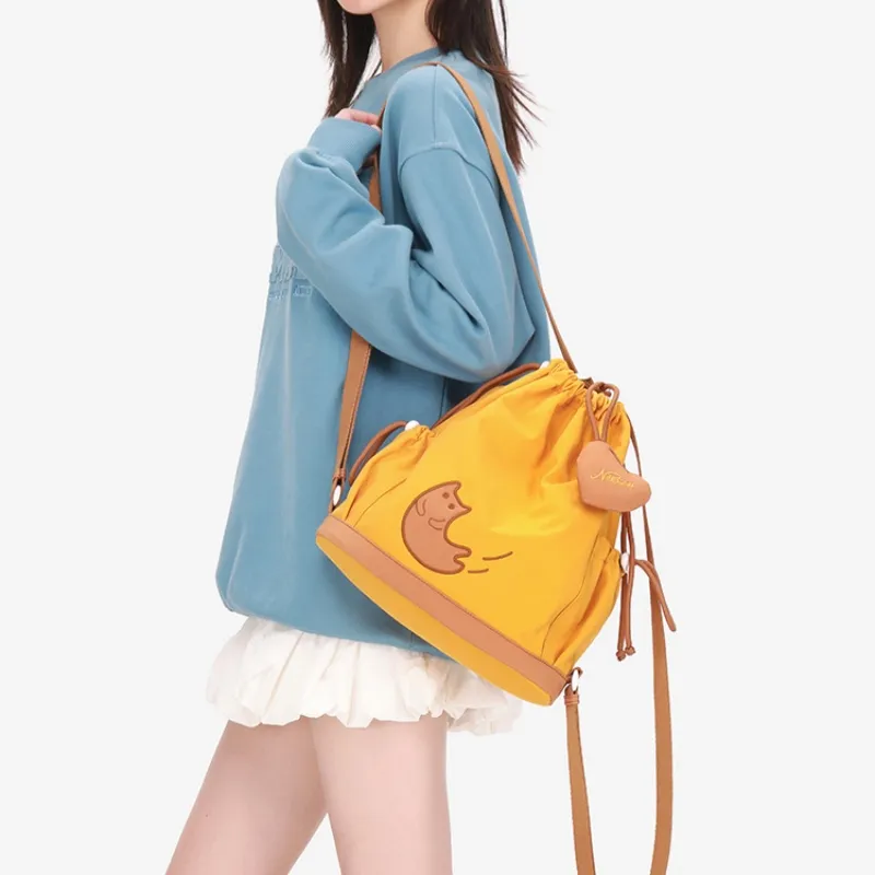 NOXXON High Quality Nylon Backpack Regular Women's Multicolor-12
