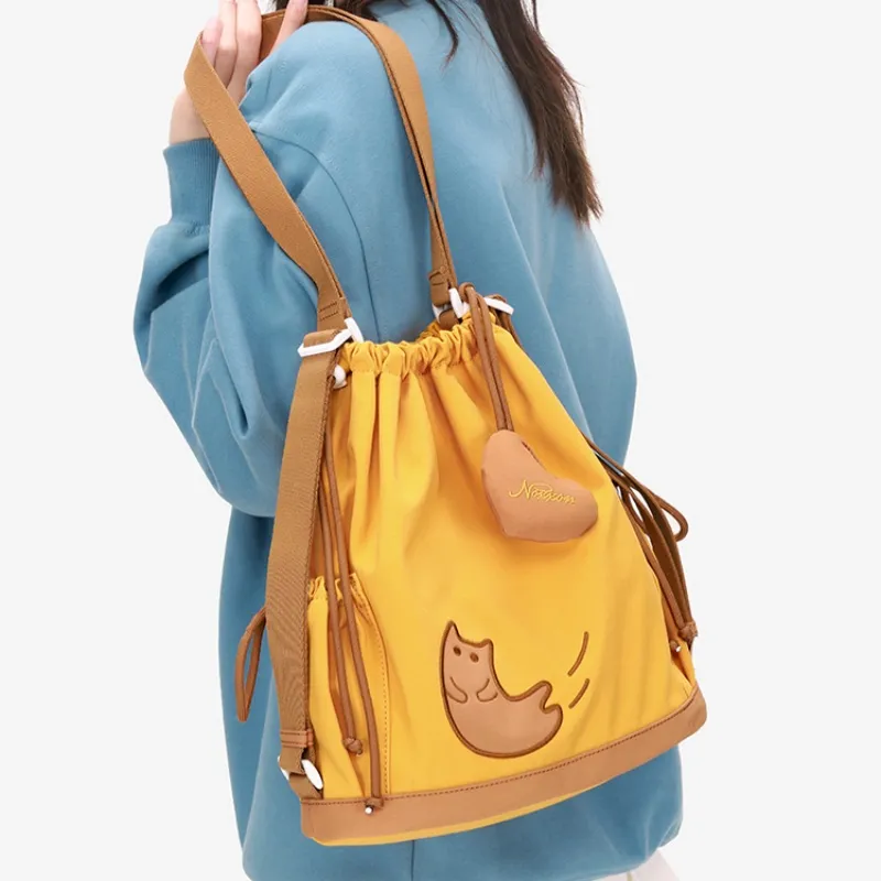 NOXXON High Quality Nylon Backpack Regular Women's Multicolor-13