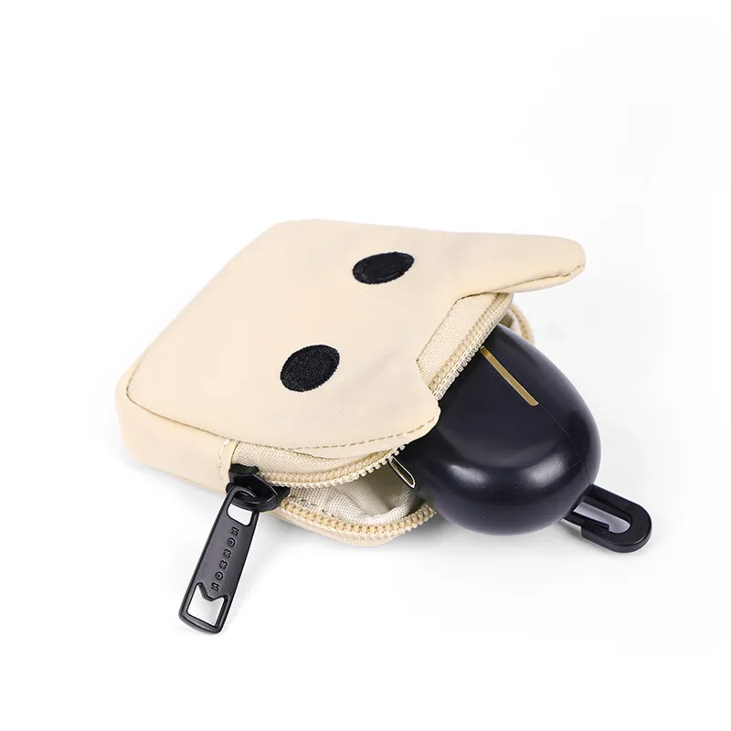 NOXXON Polyester Earphone Case Mini Unisex Obsidian Black/Khaki/Haze Blue-7