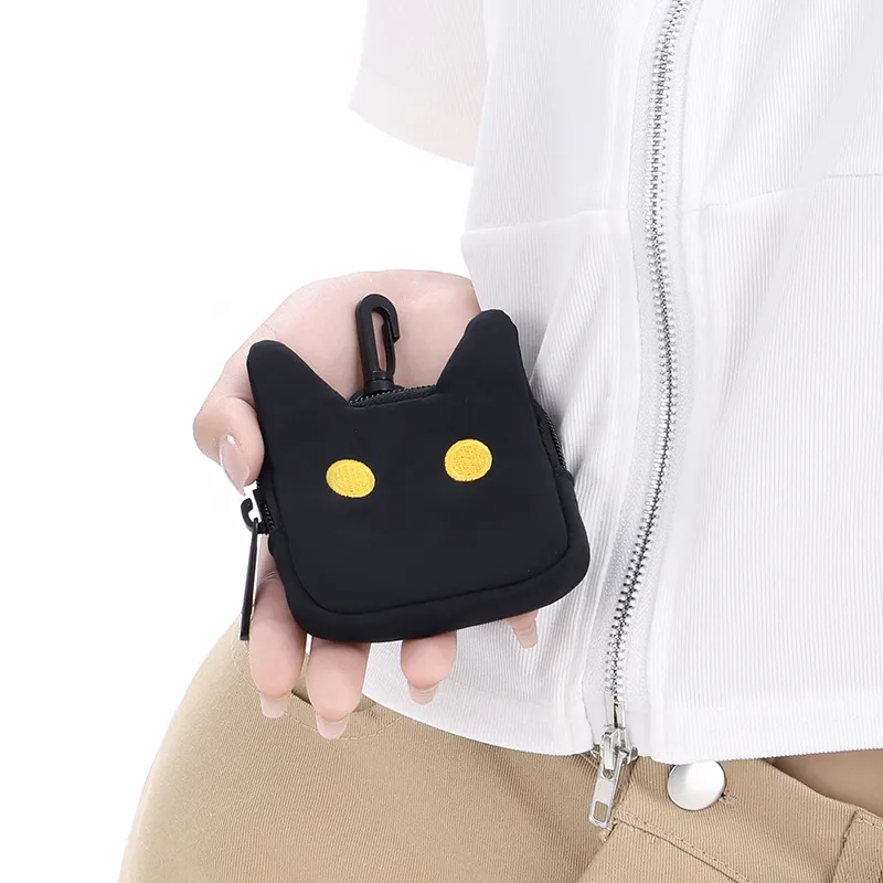 NOXXON Polyester Earphone Case Mini Unisex Obsidian Black/Khaki/Haze Blue-4