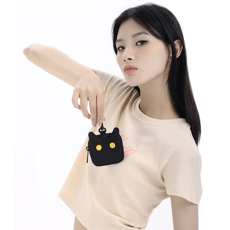NOXXON Polyester Earphone Case Mini Unisex Obsidian Black/Khaki/Haze Blue-5