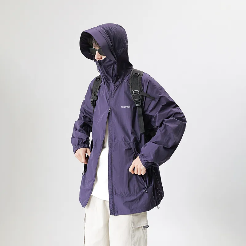 CAN·TORP Breathable And Cool Feeling Sun Protection Clothing Unisex-7