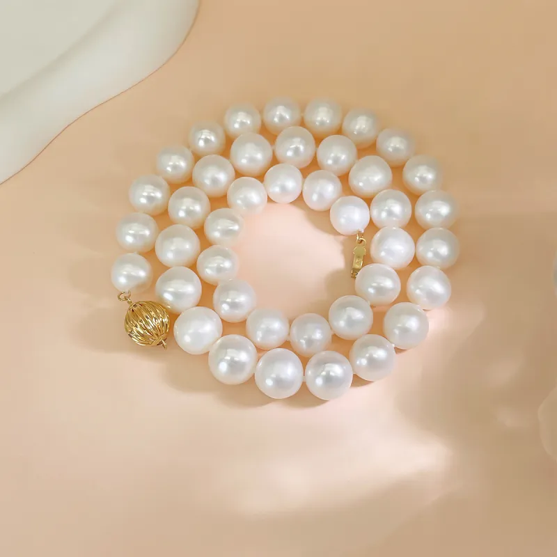DEMONE Pearl Necklaces Women's-1