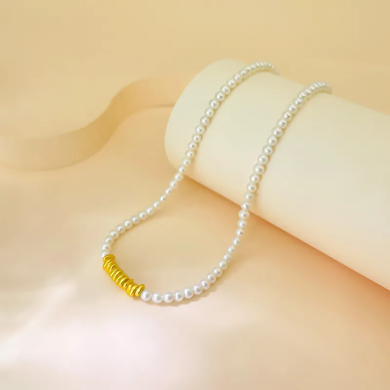 DEMONE Pearl Necklaces Women's-2
