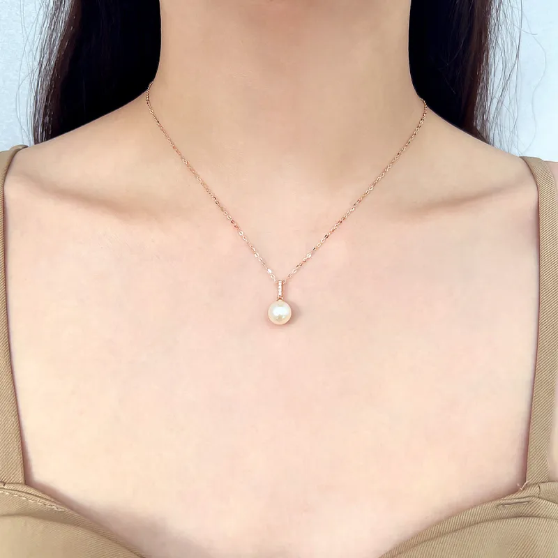 DEMONE Freshwater Pearl Necklaces Women's-6