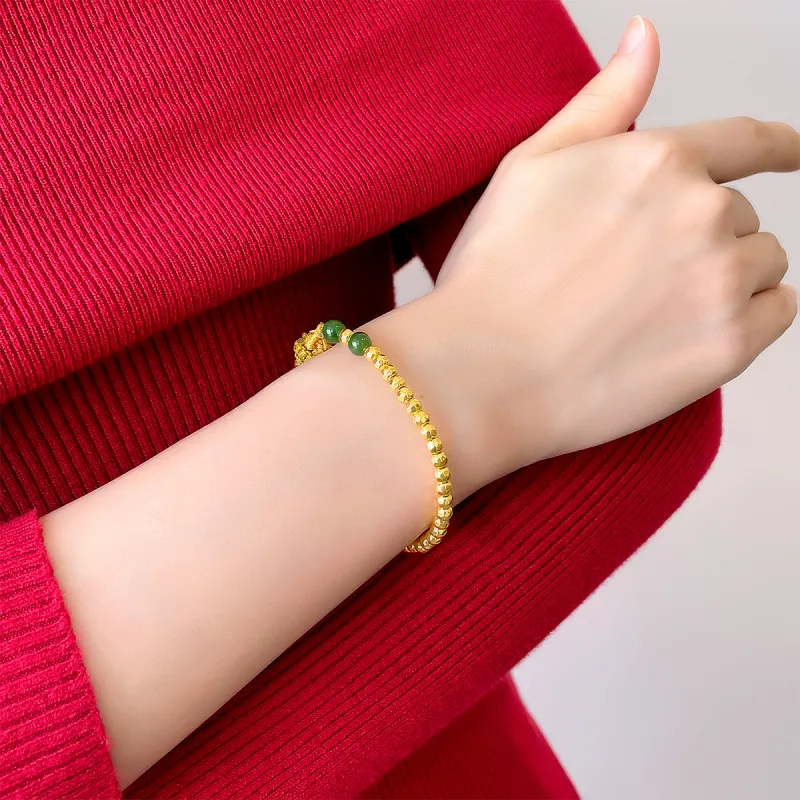 DEMONE Gold Bracelet Women's-6