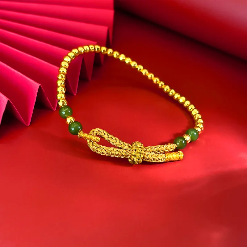 DEMONE Gold Bracelet Women's-3