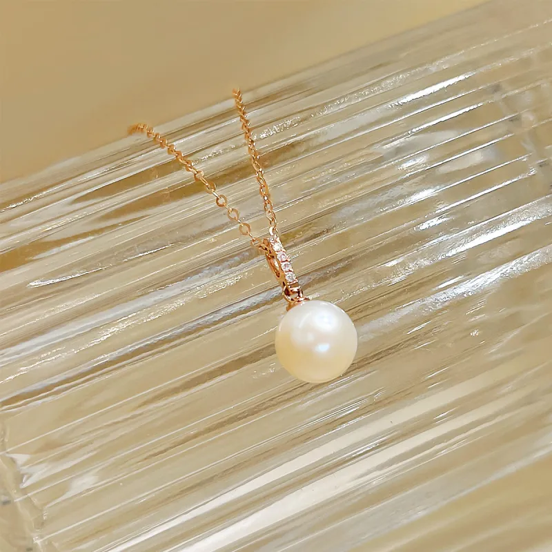 DEMONE Freshwater Pearl Necklaces Women's-3