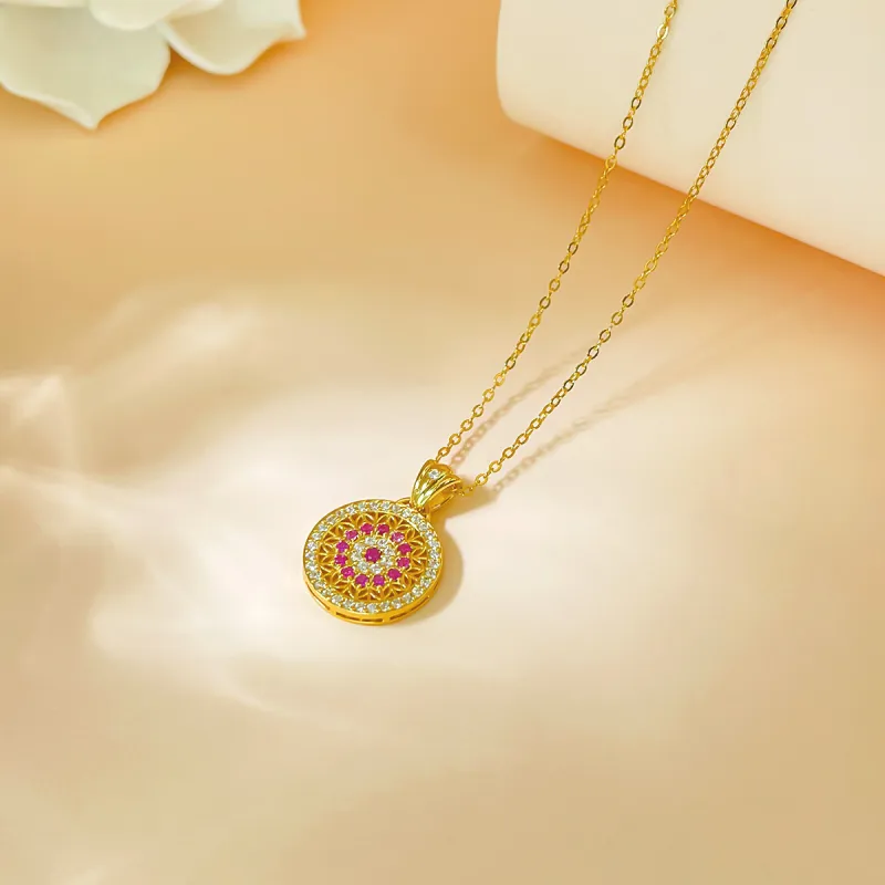 DEMONE S925 Silver Necklaces Women's-2