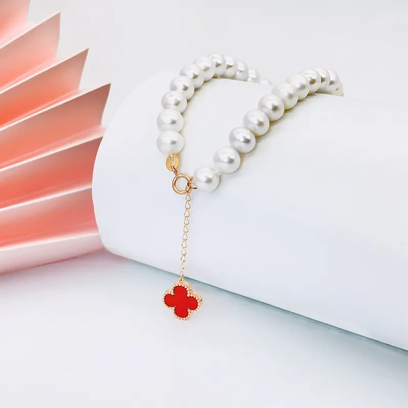 DEMONE Freshwater Pearl Bracelets Women's-2