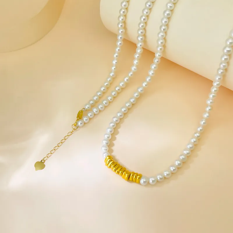 DEMONE Pearl Necklaces Women's-3
