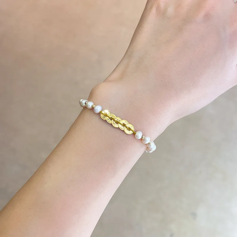 DEMONE Pearl Bracelets Women's-4