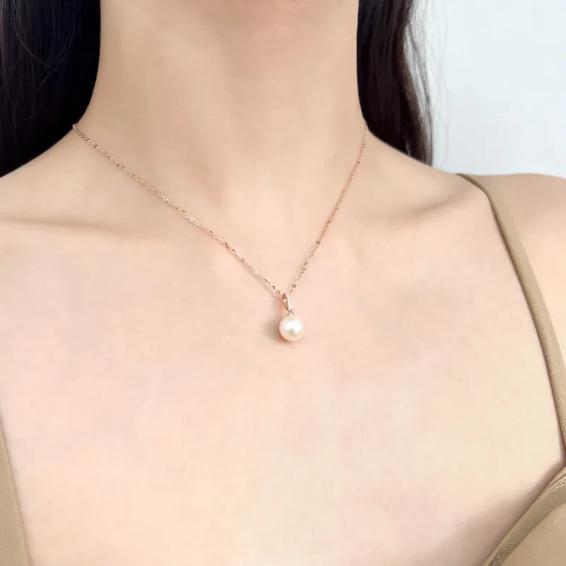 DEMONE Freshwater Pearl Necklaces Women's-7