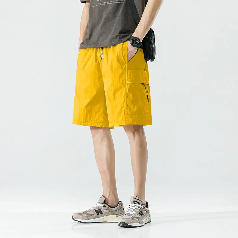 CUAVIO Casual Shorts Unisex Sunflower-3