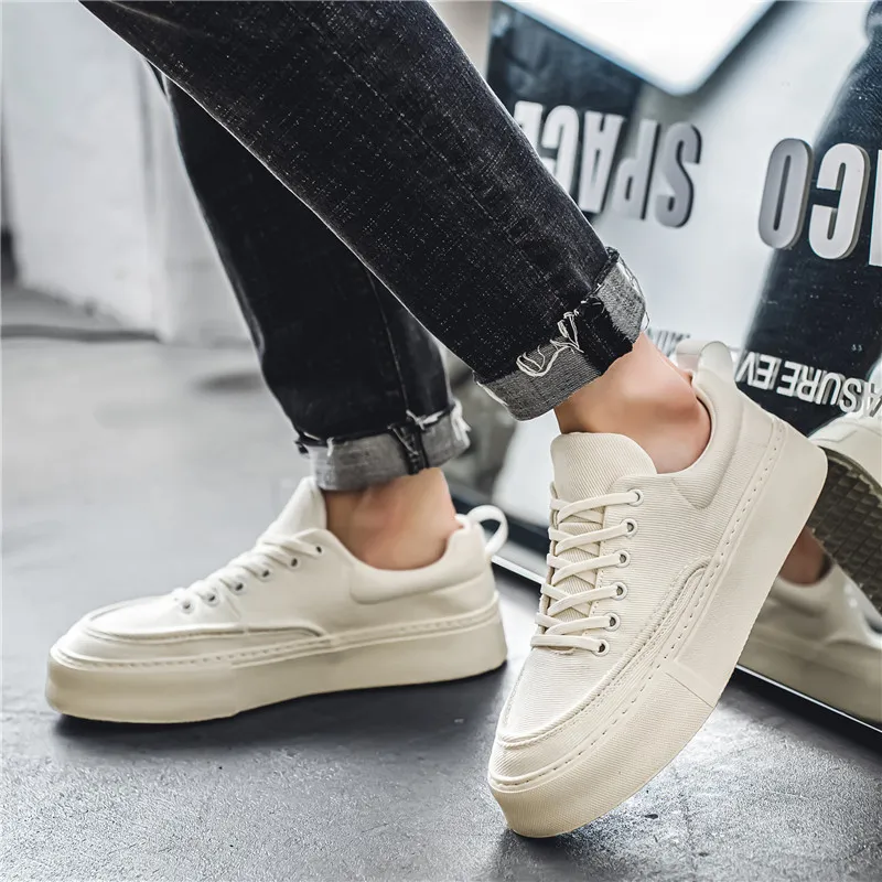 Peter Pan Breathable Low-Top Skateboard Shoes Men's-5