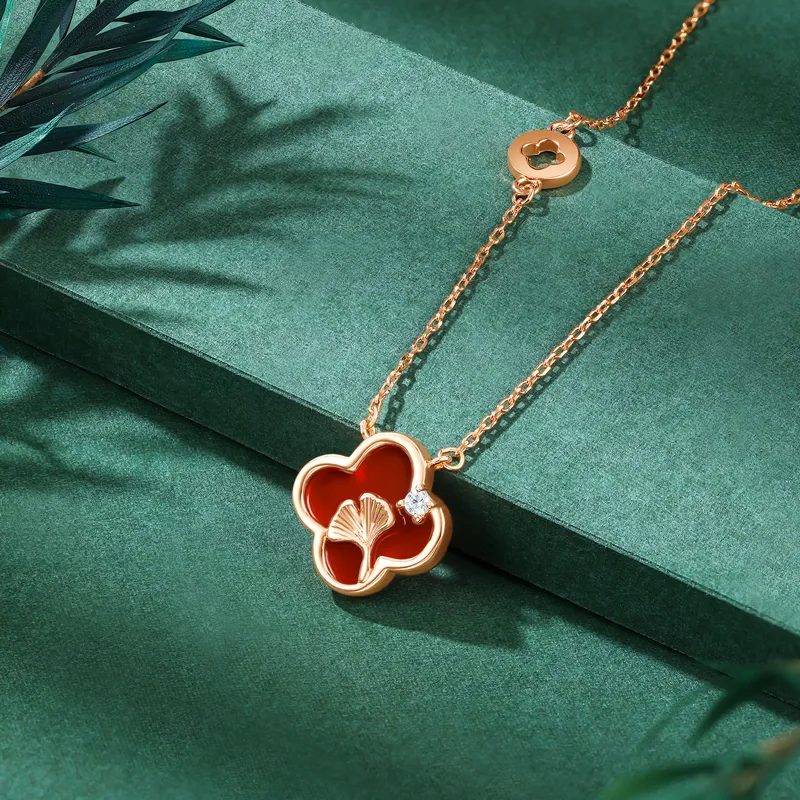POTTICY S925 Silver Necklaces Women's-3