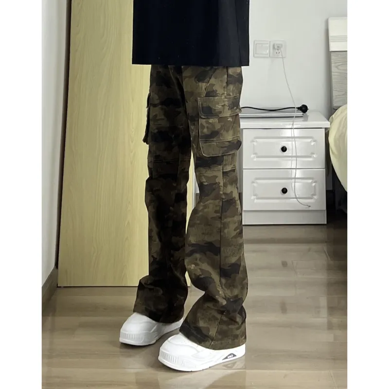 ZYKY Cargo Pants Unisex Camouflage-3