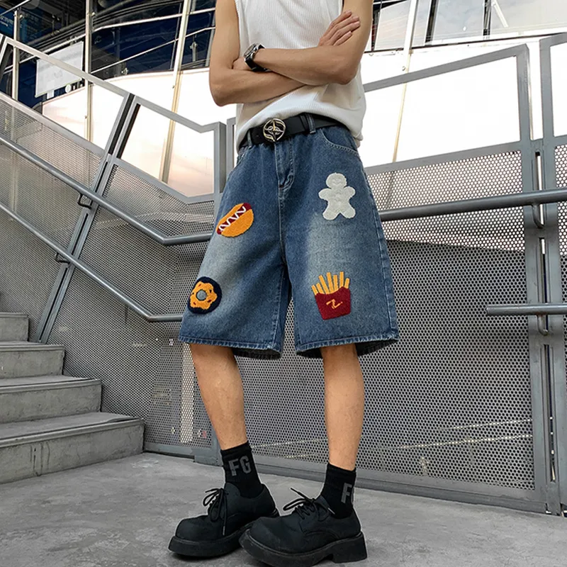 ZYKY Denim Shorts Unisex-12