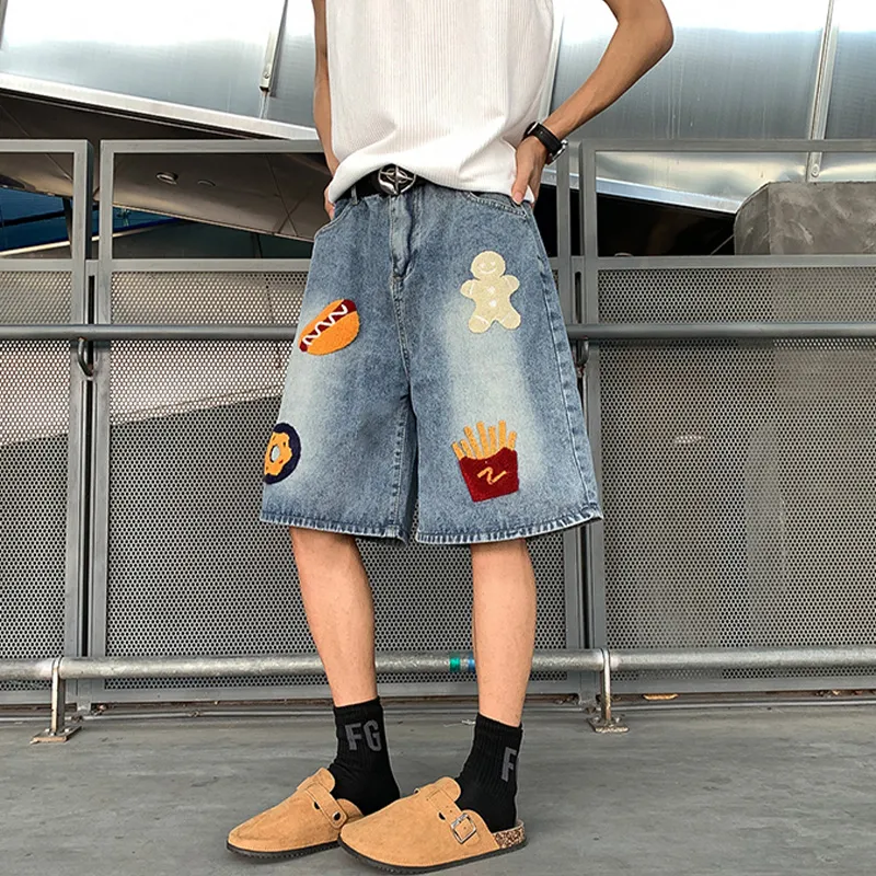 ZYKY Denim Shorts Unisex-3