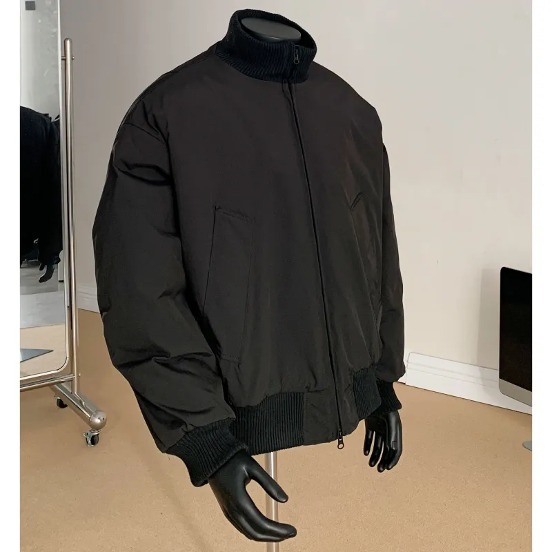ROSECREED Puffer Jacket Unisex Black-7