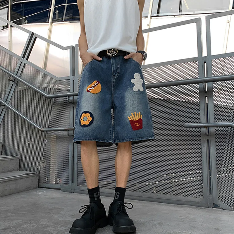 ZYKY Denim Shorts Unisex-13