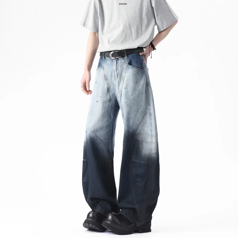 ZYKY Jeans Unisex Gradient Blue-4