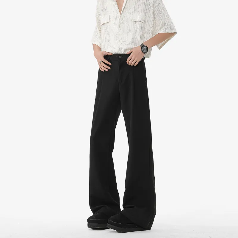 ZYKY Casual Pants Unisex Black-3