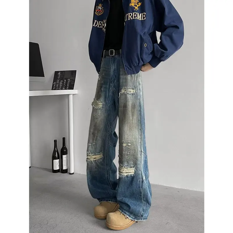 ZYKY Jeans Unisex Blue-6