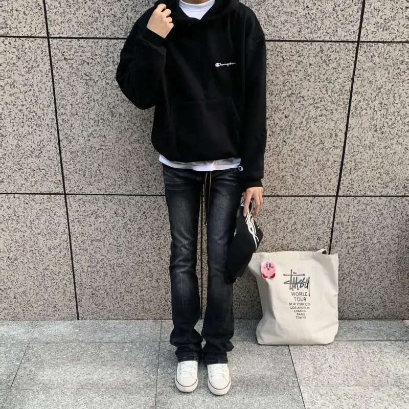 ZYKY Jeans Unisex Black-2
