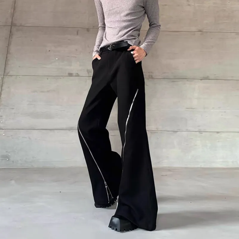 ZYKY Suit Trousers Unisex Black-2
