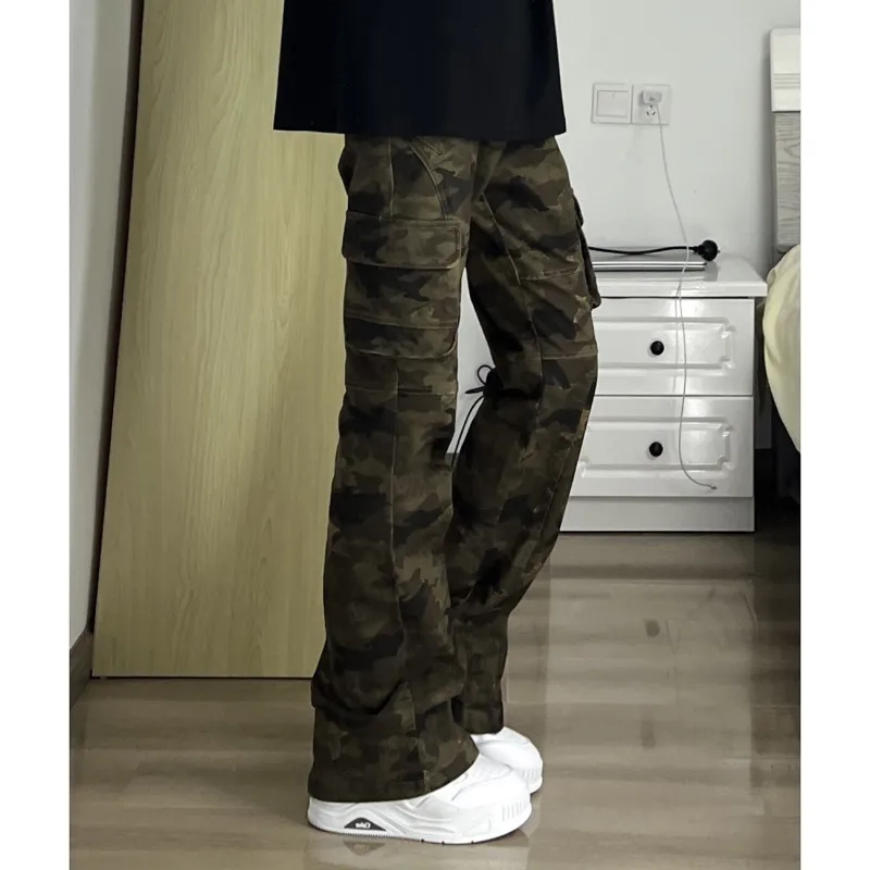 ZYKY Cargo Pants Unisex Camouflage-2