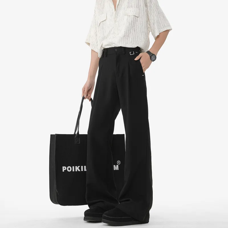 ZYKY Casual Pants Unisex Black-4