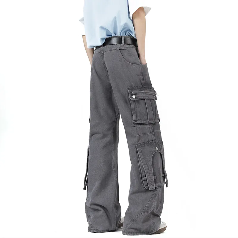 ZYKY Jeans Unisex Gray-5