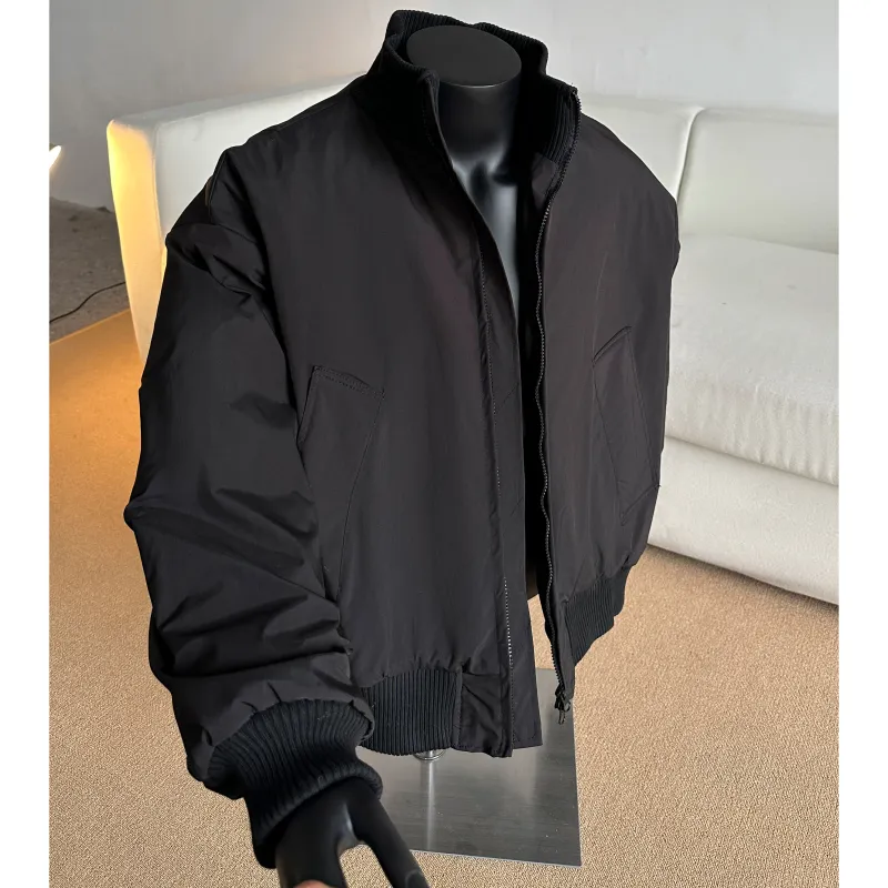 ROSECREED Puffer Jacket Unisex Black-5