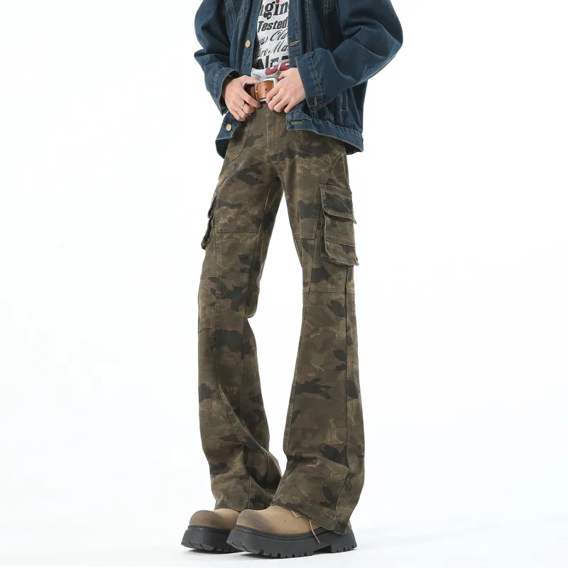 ZYKY Cargo Pants Unisex Dark Violet-2