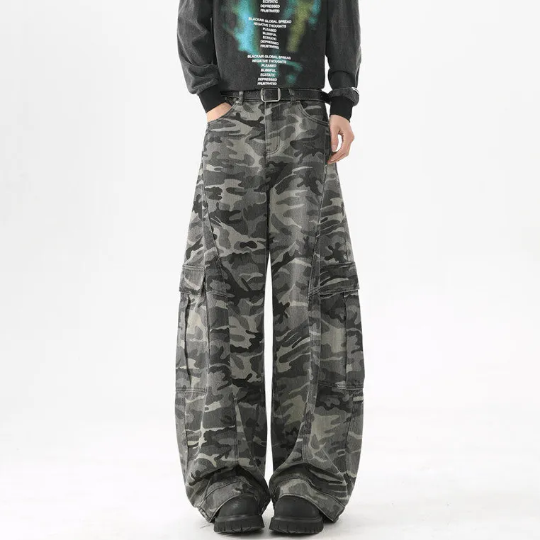 ZYKY Jeans Unisex Camouflage-0