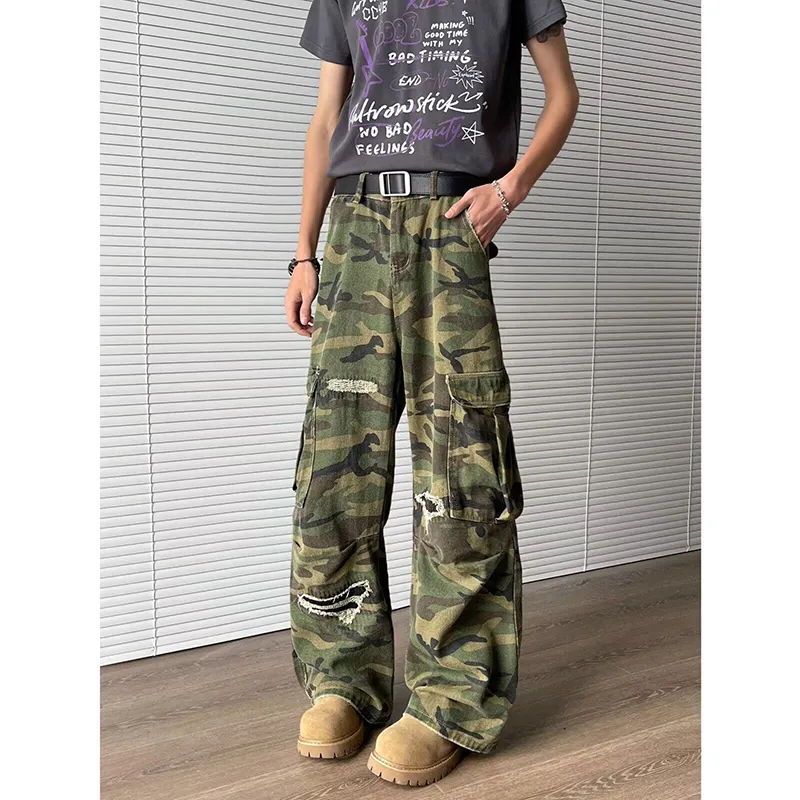 ZYKY Jeans Unisex Camouflage-2