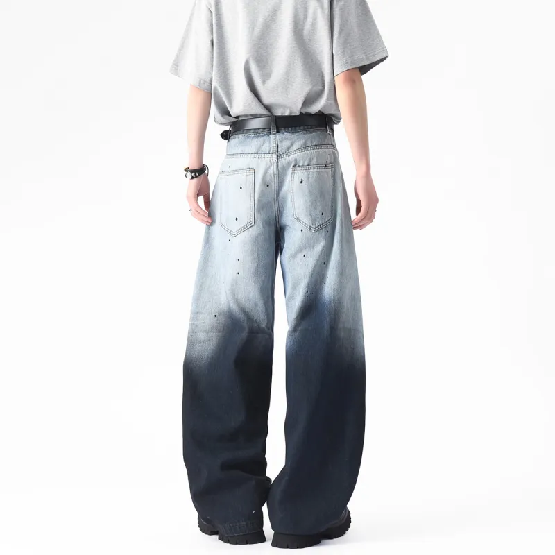 ZYKY Jeans Unisex Gradient Blue-1