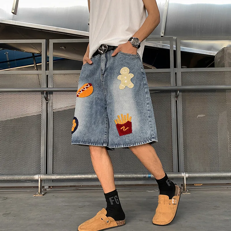 ZYKY Denim Shorts Unisex-4