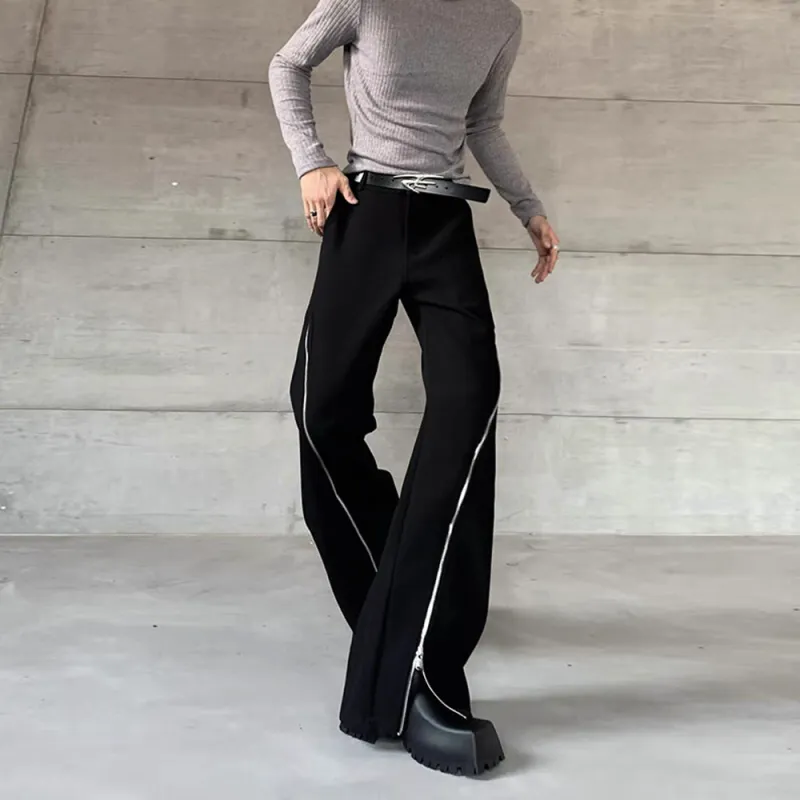 ZYKY Suit Trousers Unisex Black-3